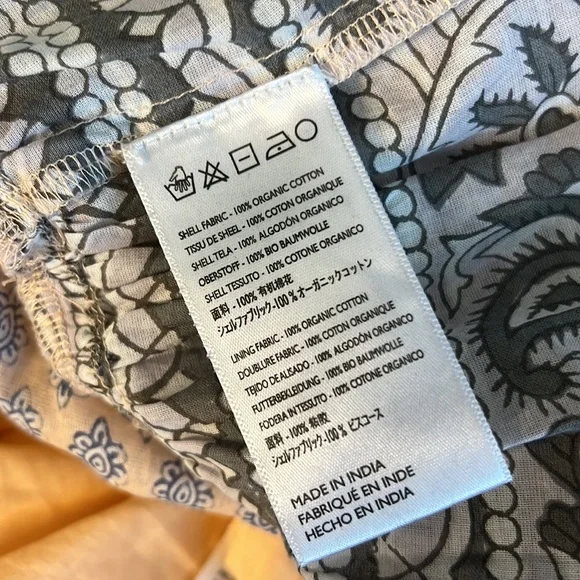 CLEOBELLA Organic Cotton Tassel Dress S - Picture 13 of 13